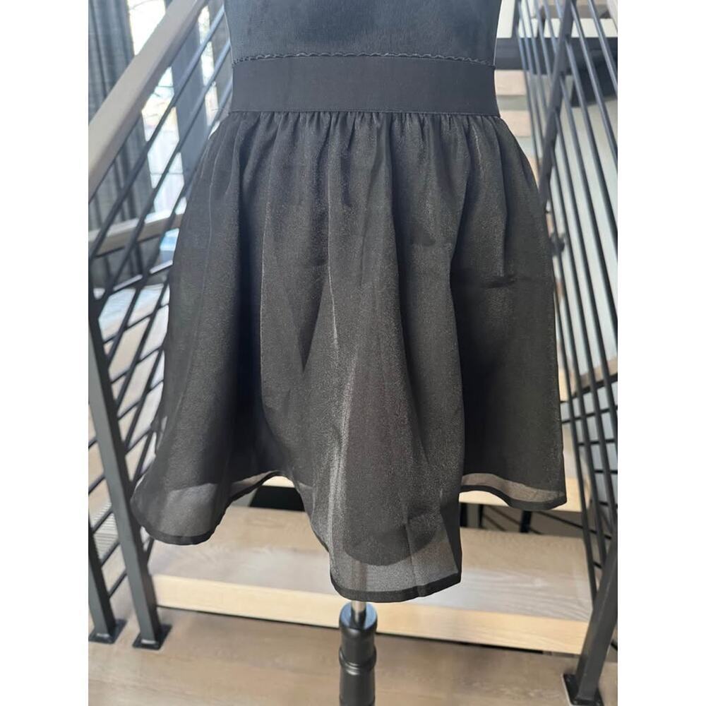 New Black sheer mini skirt size S?M